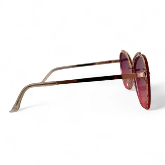Fashion Nova Gradient Sunglasses - Pink and Purple - Picture 3 of 6